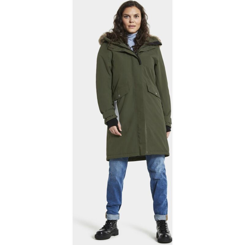 Didriksons Erika Women's Parka 3 Deep Green