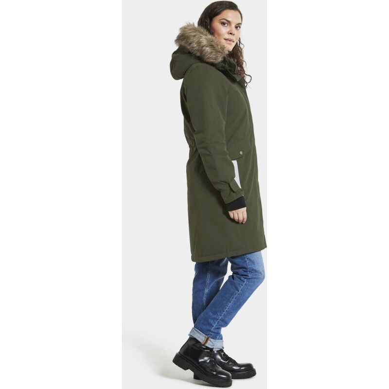 Didriksons Erika Women's Parka 3 Deep Green