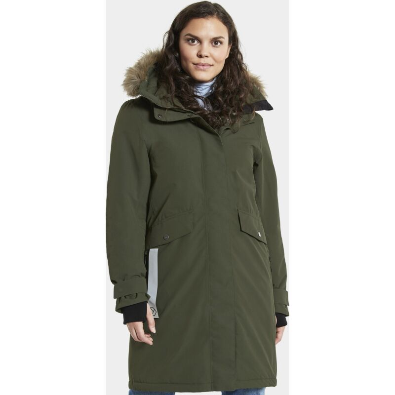 Didriksons Erika Women's Parka 3 Deep Green