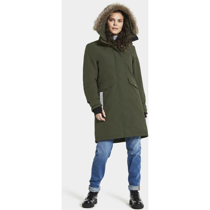 Didriksons Erika Women's Parka 3 Deep Green