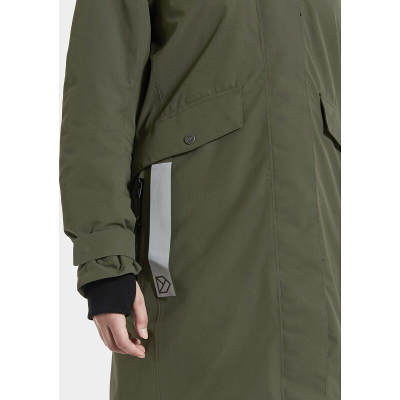 Didriksons Erika Women's Parka 3 Deep Green