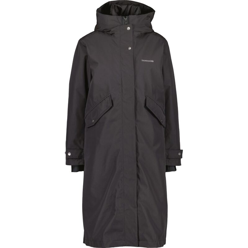 DIDRIKSONS MIA LONG WOMEN'S PARKA Black