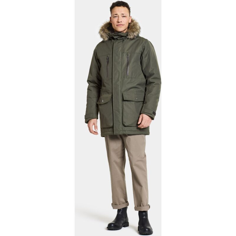 DIDRIKSONS MARCO MEN'S PARKA 3 Deep Green