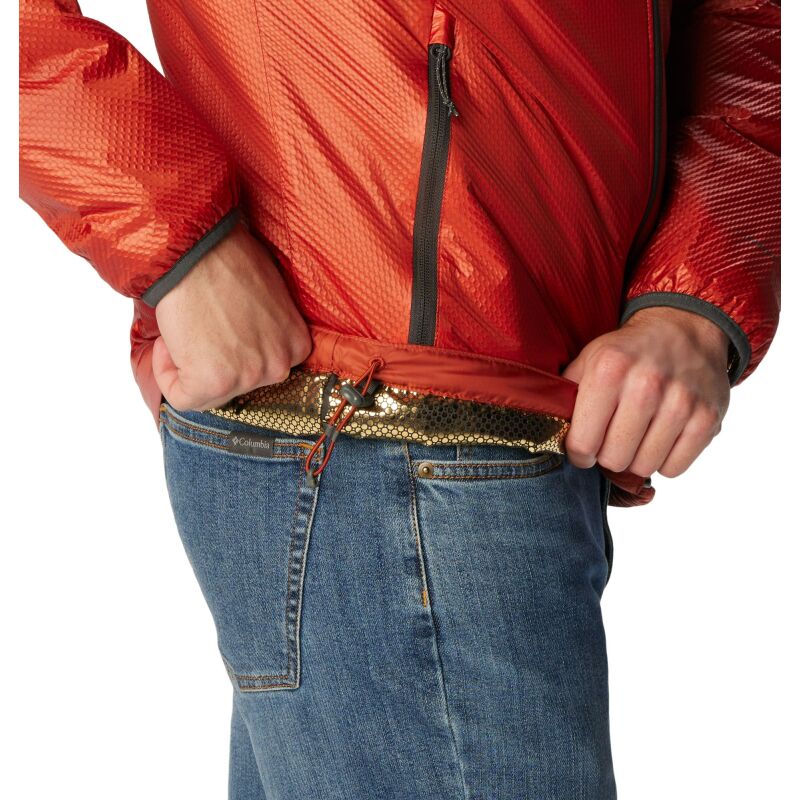 Columbia Arch Rock Double Wall Elite Hdd Jacket Men's Warp Red