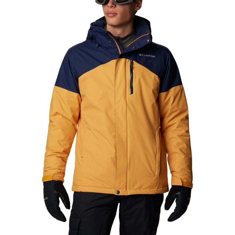 Columbia Last Tracks Jacket Men's Raw Honey/Collegiate
