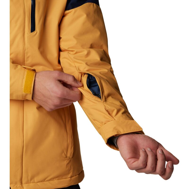 Columbia Last Tracks Jacket Men's Raw Honey/Collegiate