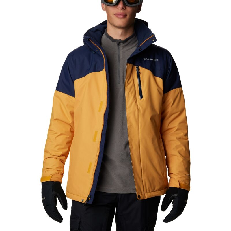Columbia Last Tracks Jacket Men's Raw Honey/Collegiate