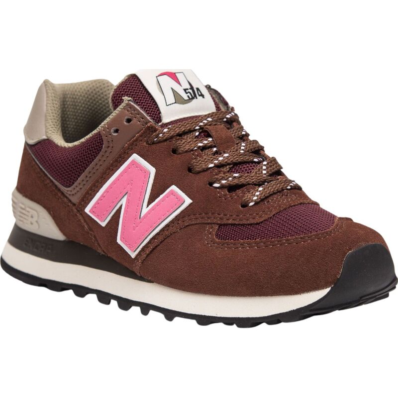 New Balance U574 Brown/Cherry/Pink