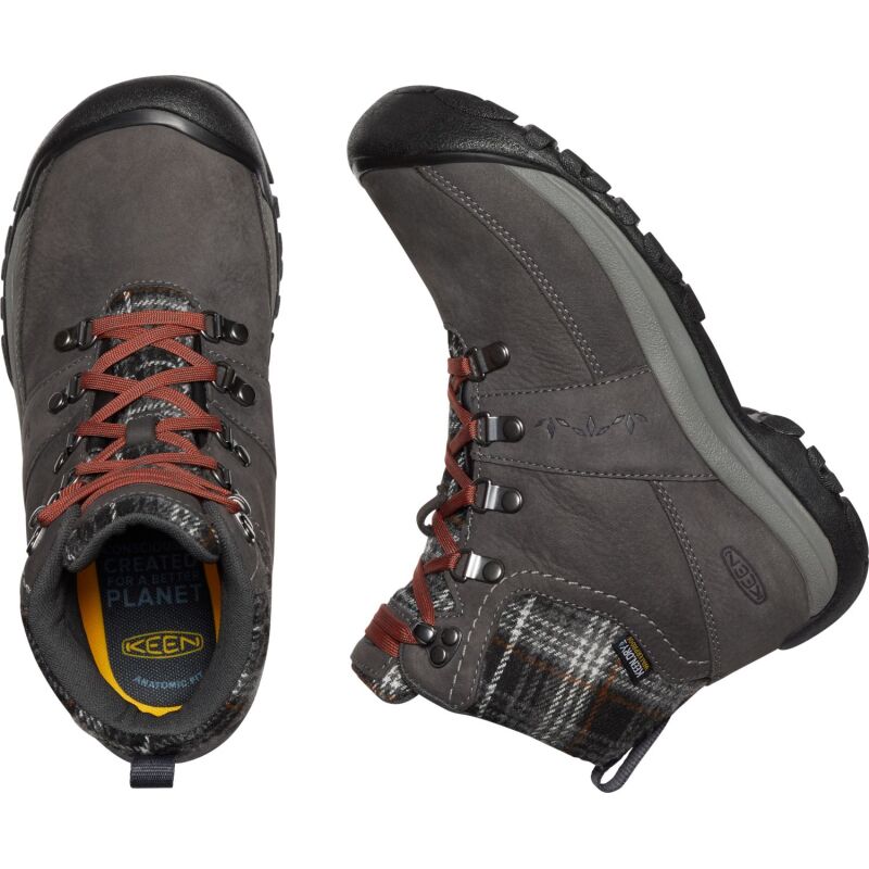 Keen Kaci III Winter Mid WP Women's Magnet/Black Plaid