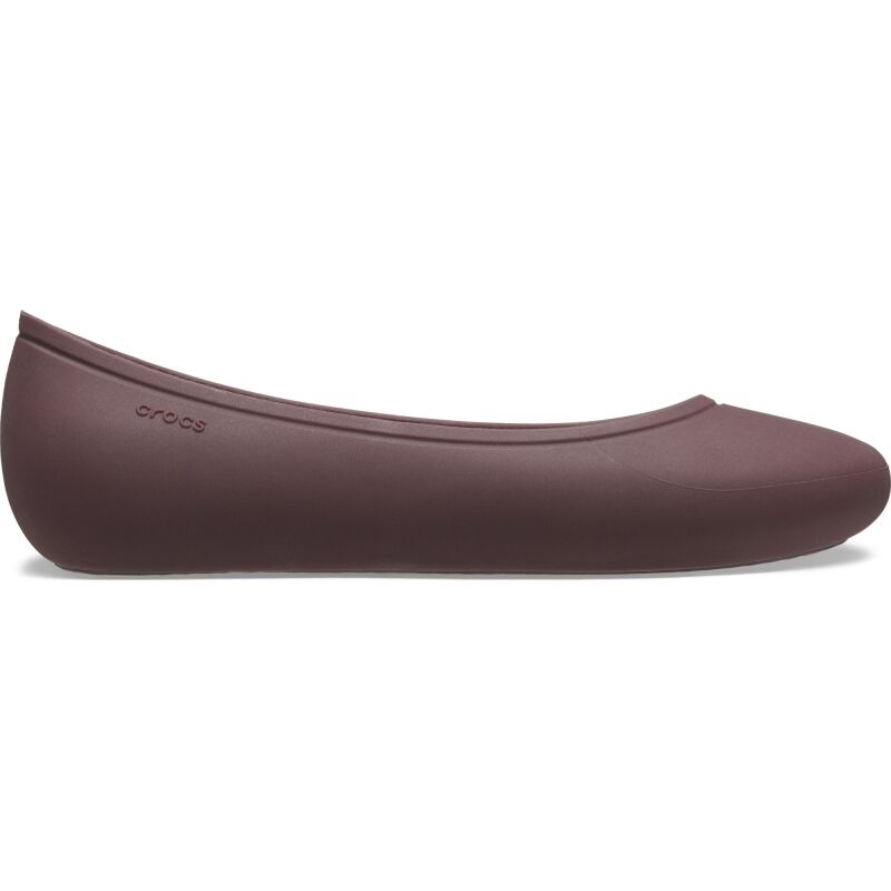 Crocs™ Brooklyn Flat Dark Cherry