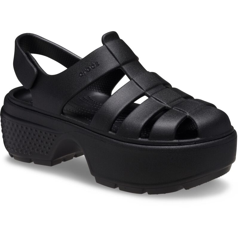 Crocs™ Stomp Fisherman Sandal Black