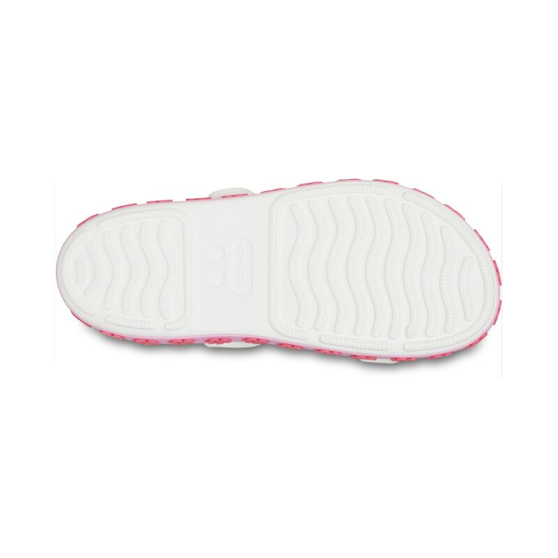 Crocs™ Crocband Cruiser Pet Sandal White/Pink Tweed