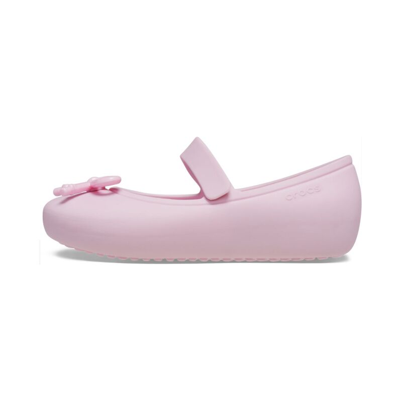 Crocs™ Brooklyn Bow Mary Jane Flat Ballerina Pink