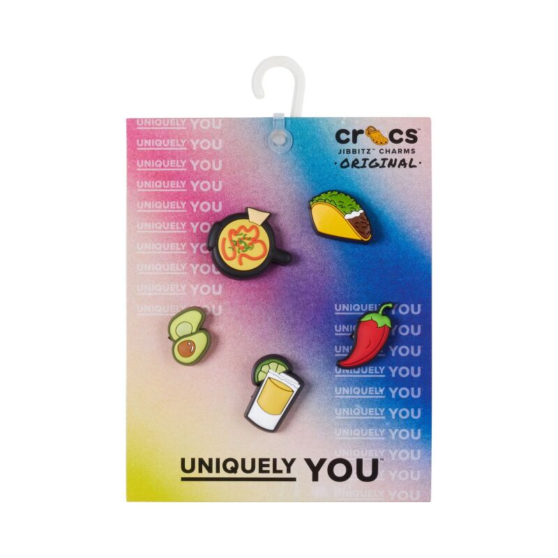 Crocs™ Jibbitz Mexican Food 5 Pack Multi
