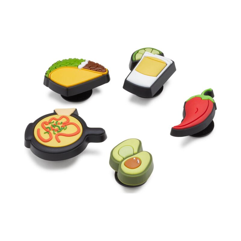 Crocs™ Jibbitz Mexican Food 5 Pack Multi