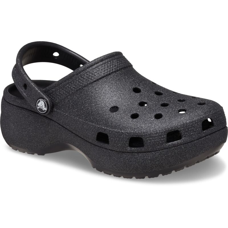 Crocs™ Classic Platform Glitter Clog W Black