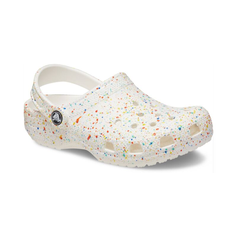 Crocs™ CLASSIC PAINT SPLATTER CLOG KID'S White/Multi