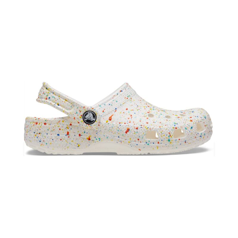 Crocs™ CLASSIC PAINT SPLATTER CLOG KID'S White/Multi