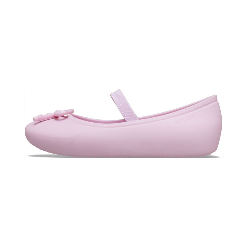 Crocs™ Brooklyn Bow Flat Ballerina Pink