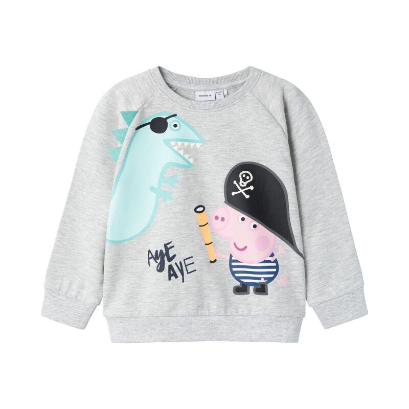 Name It PEPPAPIG SWEAT Light Grey Melange