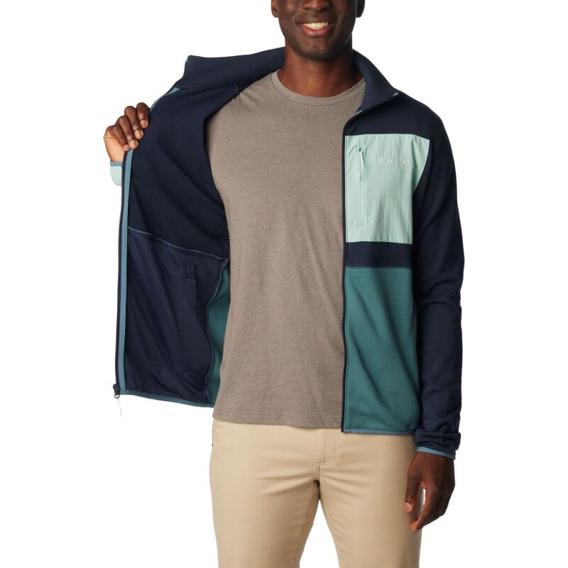 Columbia Hike Full Zip Men'S Collegiate Navy