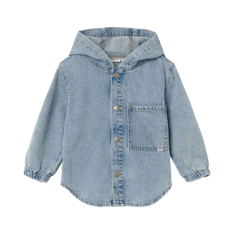 Name It SHIRT W HOOD 5490-OV Light Blue Denim