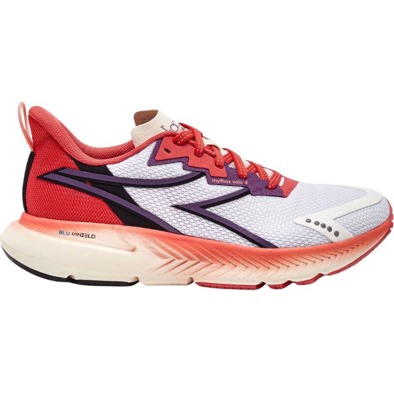 DIADORA MYTHOS BLUSHIELD VOLO 4 W White/Cayenne/Sunset Purple