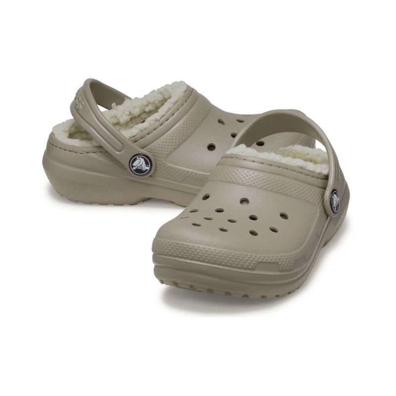 Crocs™ Classic Lined Clog Kid's Mushroom/Bone