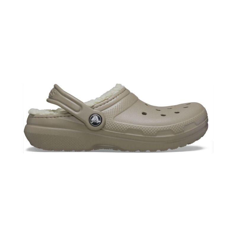 Crocs™ Classic Lined Clog Kid's Mushroom/Bone