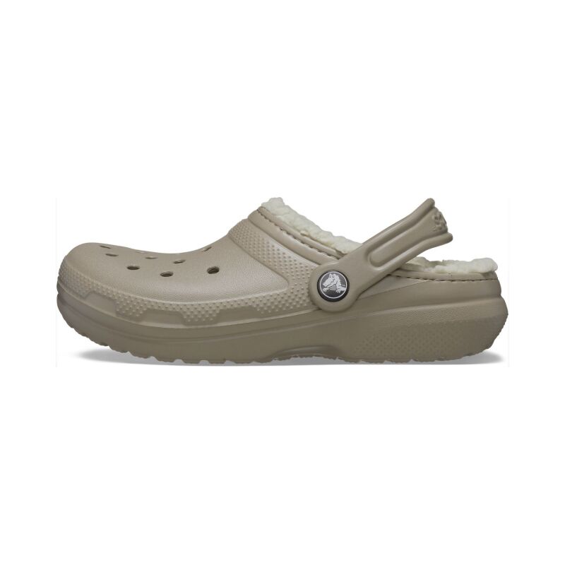 Crocs™ Classic Lined Clog Kid's Mushroom/Bone