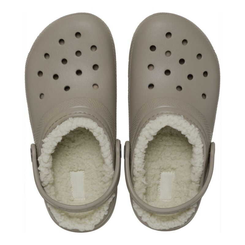 Crocs™ Classic Lined Clog Kid's Mushroom/Bone