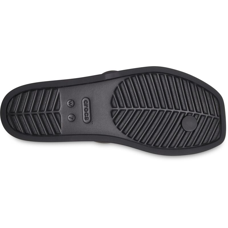 Crocs™ Miami Toe Loop Sandal Black