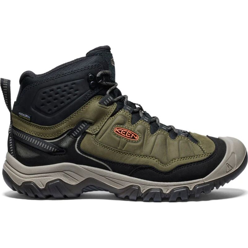 Keen TARGHEE IV MID WP 1028987 DARK OLIVE/GOLD FLAME