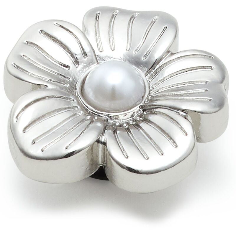 Crocs™ Jibbitz Silver Mnchrm Daisy 2 196265644933
