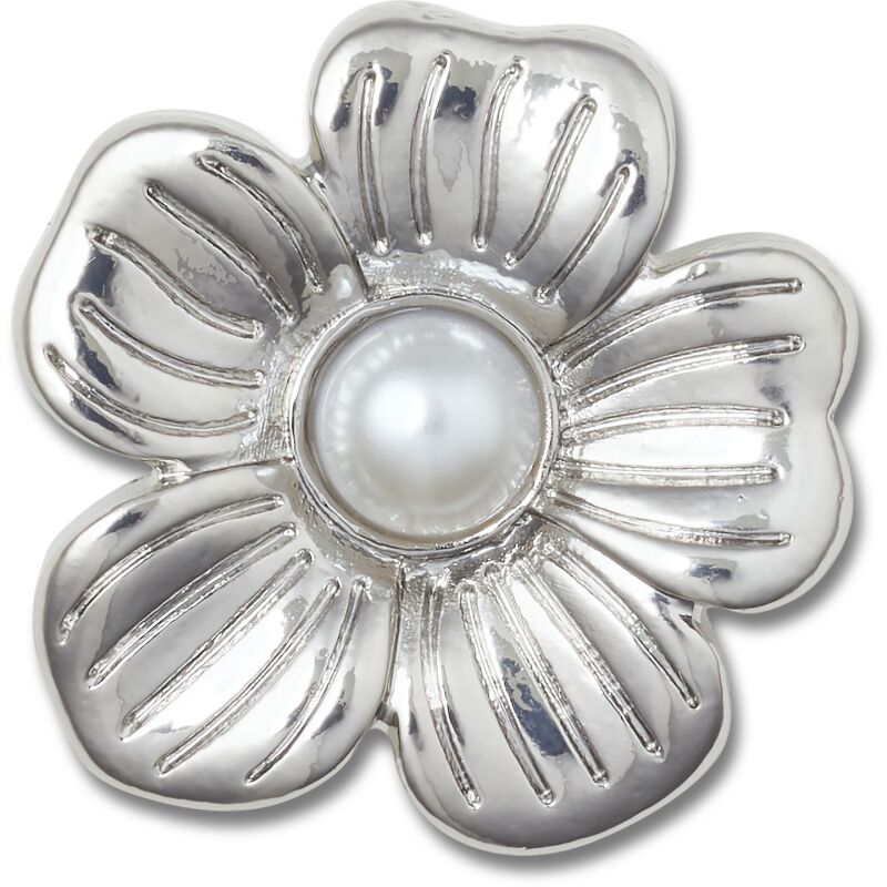 Crocs™ Jibbitz Silver Mnchrm Daisy 2 196265644933