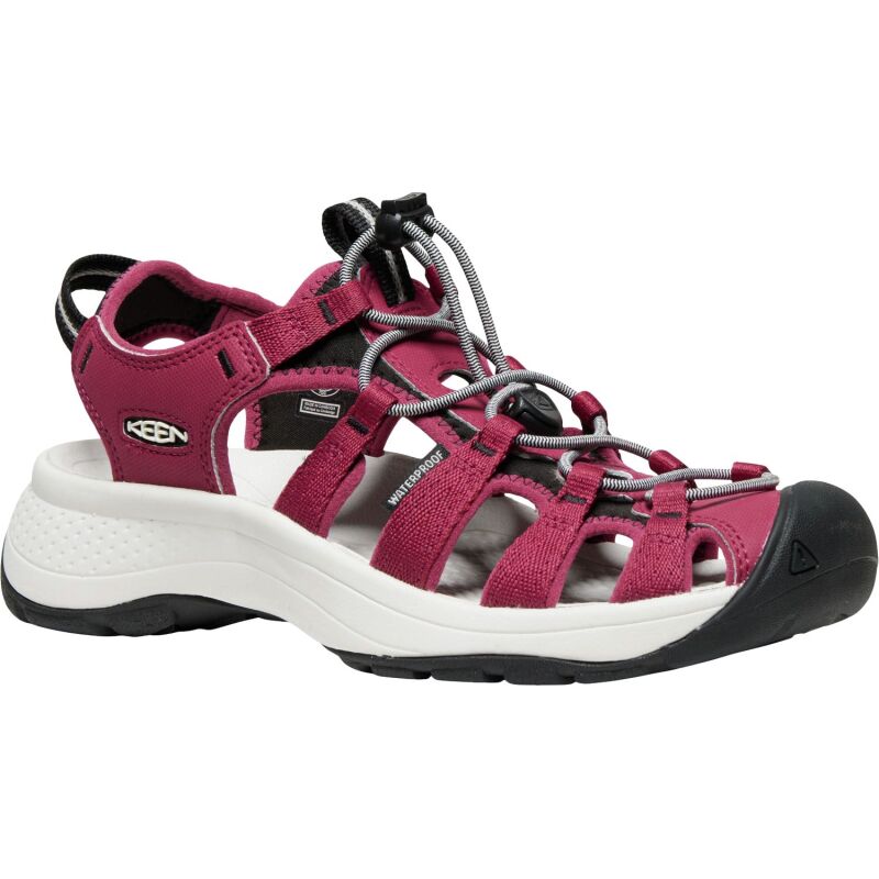 Keen Astoria West Sandal 1030147 Beaujolais/Star White