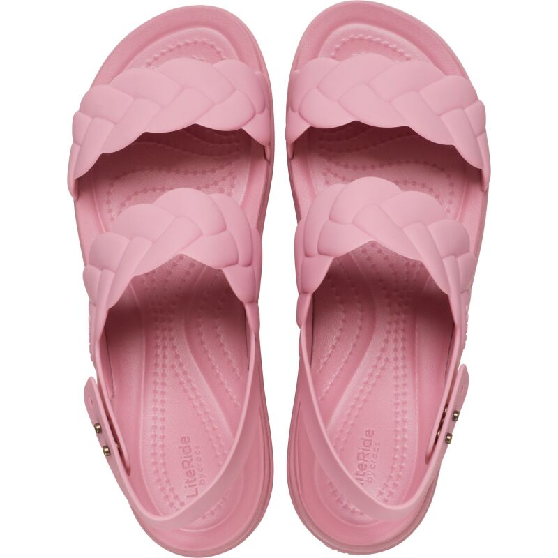 Crocs™ Brooklyn Woven Upper Low Women's Rosette