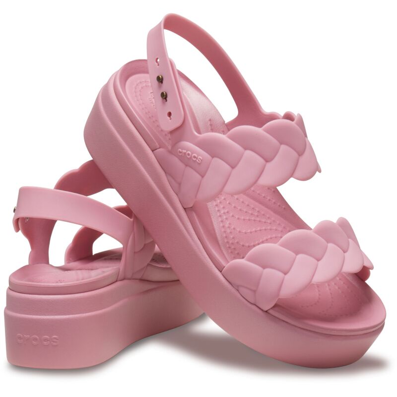 Crocs™ Brooklyn Woven Upper Low Women's Rosette