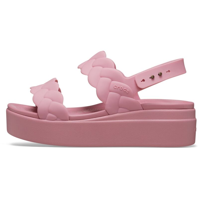 Crocs™ Brooklyn Woven Upper Low Women's Rosette