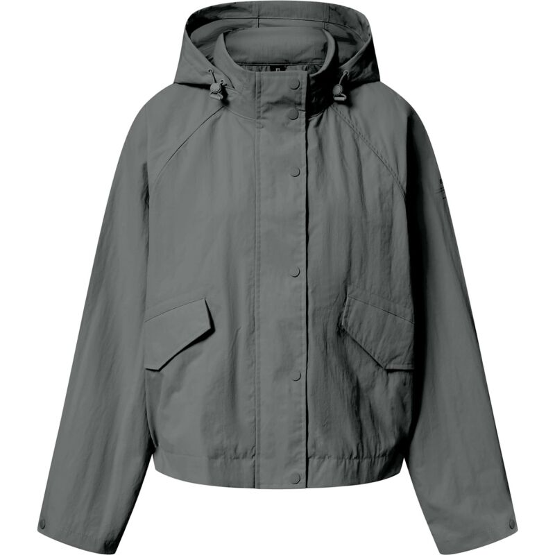 ECOALF BELUMUTALF JACKET WOMAN Charcoal Khaki