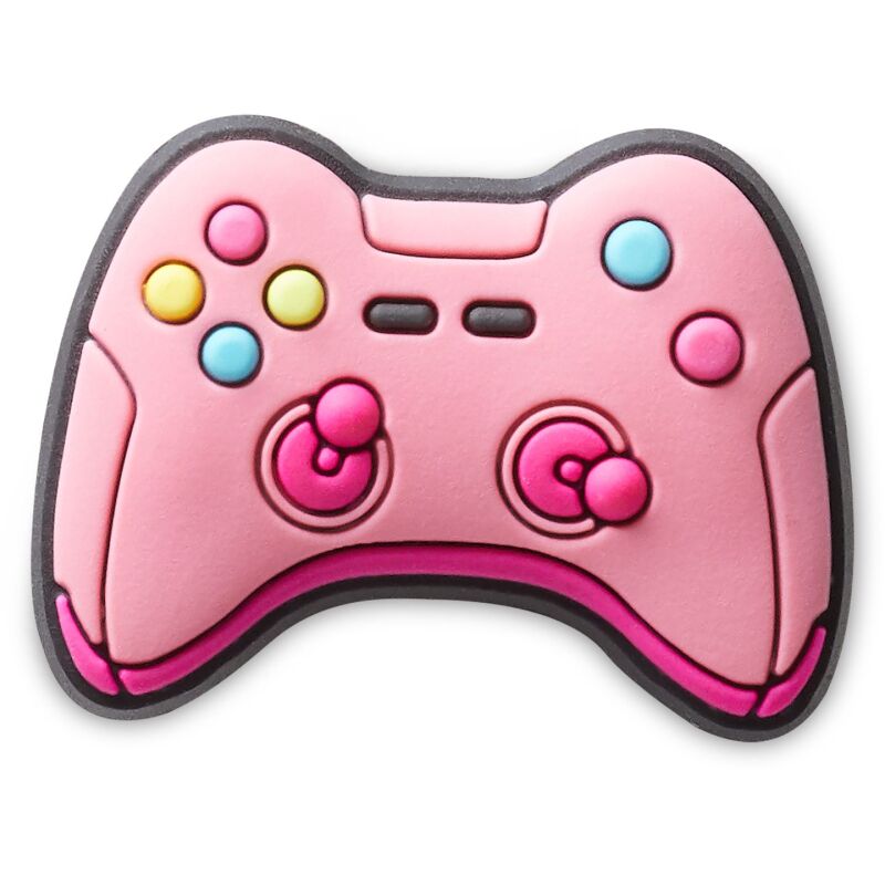 Crocs™ Jibbitz Pink Gaming Controller 196265644650