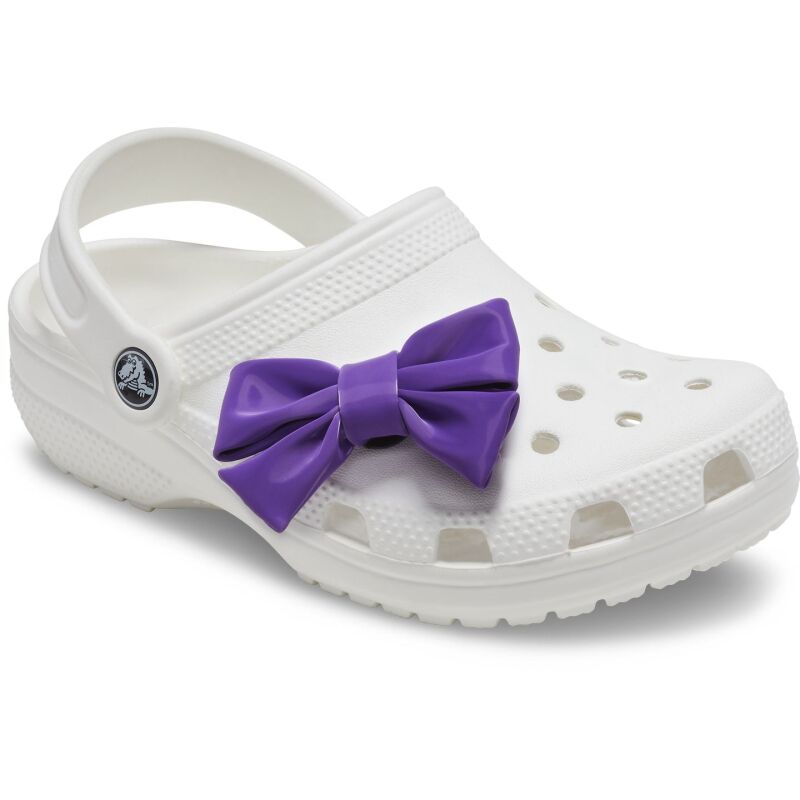 Crocs™ Jibbitz Hyper Purple Bow 196265644490