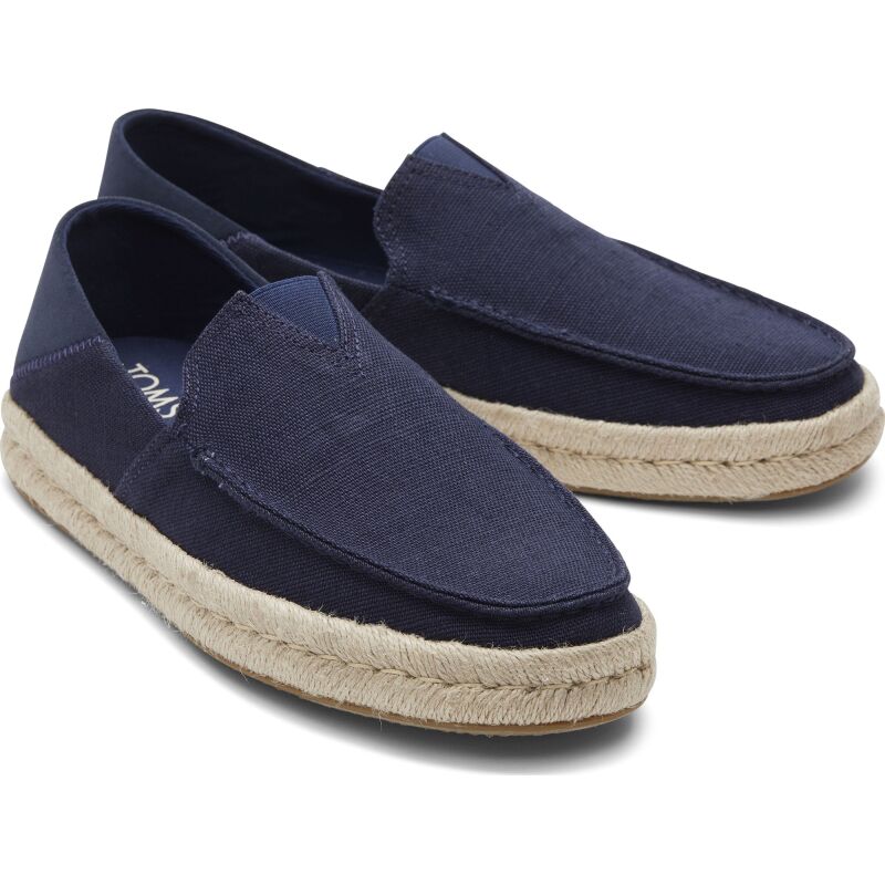 TOMS ALONSO LOAFER ROPE 10020889 Navy