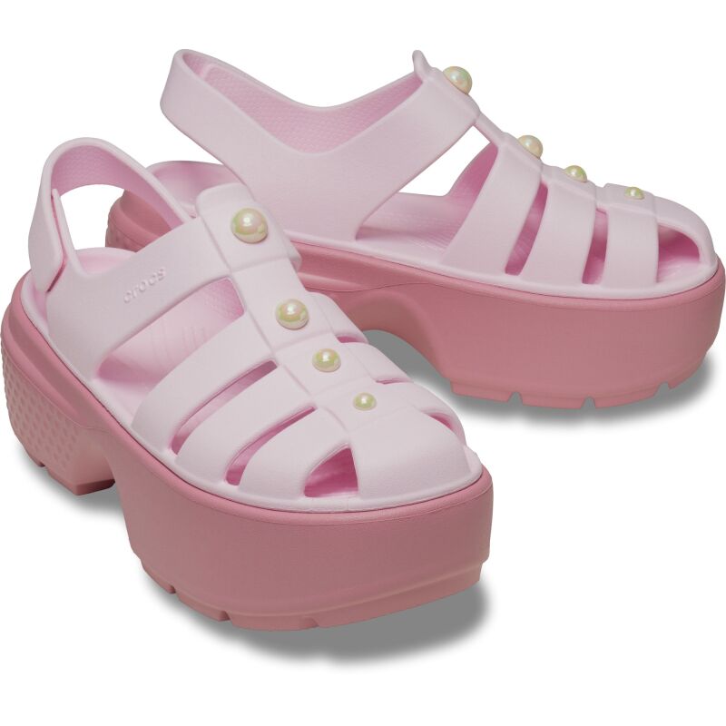 Crocs™Stomp Fisherman Pearl Sandal Rosette