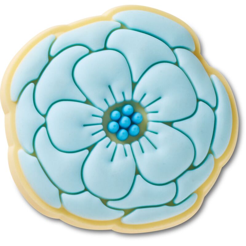 Crocs™ Jibbitz Blue Blooming Flower 196265825066