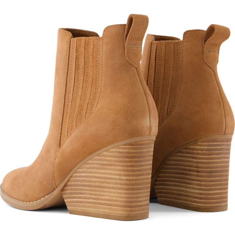 TOMS SUEDE WOMEN'S NOA BOOT 10021337 Brown