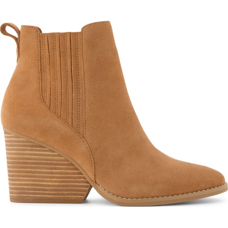TOMS SUEDE WOMEN'S NOA BOOT 10021337 Brown