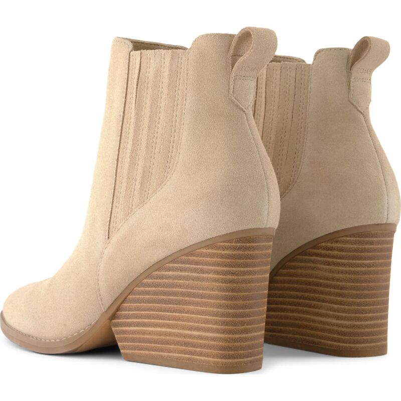 TOMS SUEDE WOMEN'S NOA BOOT 10021314 Natural
