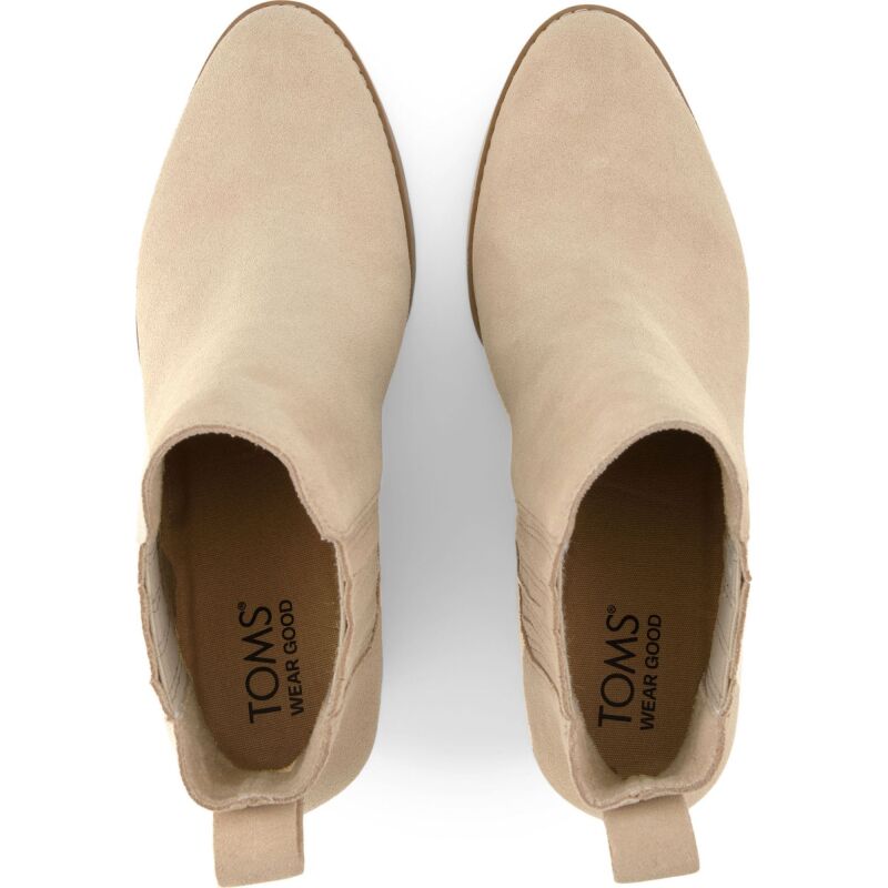 TOMS SUEDE WOMEN'S NOA BOOT 10021314 Natural
