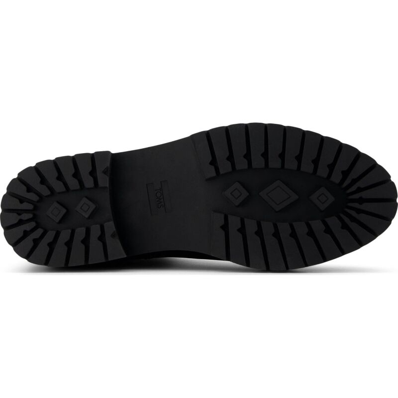 TOMS LEATHER WOMEN'S BENNET BOOT Black